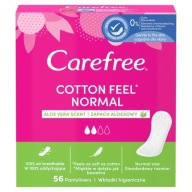 Bezstarostné hygienické vložky Cotton Feel Aloe 56