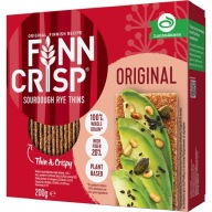 FINN CRISP Crunch Bread Ražný chrumkavý CHLEB ORIGINÁL 200G