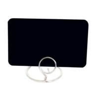 CENNÍKY čierna CHALK 70x105mm - matná a lesklá - 10 ks