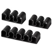 IKEA KALKSTUFF Držiak na káble čierny 3