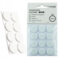 Schmith BIELE PLSTENÉ PODLOŽKY 12 KS 22MM
