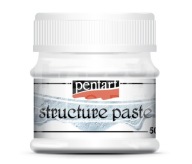 ŠTRUKTURÁLNA PASTA 50ml BIELA ​​- 3D EFEKT - PENTART