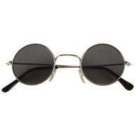 Párty LENNON OKULIARE lennon okrúhle šedé RETRO