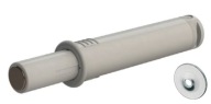 HAFELE PUSH BUMP KRÁTKY ŠEDÝ S MAGNETOM + PLATNÍK