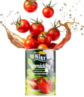 Lúpané paradajky Celé vysoko kvalitné Taliansko