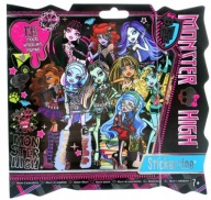 MONSTER HIGH STICKER ALBUM 135 STICKERS TM 7+