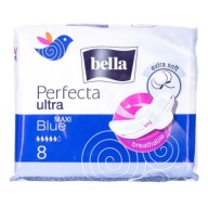 BELLA PERFECTA MAXI Hygienické vložky s krídelkami, 8 ks