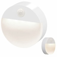 BEZDRÔTOVÁ LED SCHODISKOVÁ NOČNÁ LAMPA SÚMRAK SNÍMAČ POHYBU JE V PREVÁDZKE