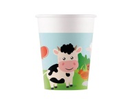 Farma narodeninové poháre 200ml 8ks