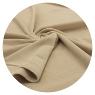 Úplet VELOR SOFT 155 cm na tepláky, čiapky a prikrývky BÉŽOVÁ