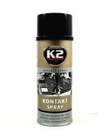 K2 KONTAKT SPRAY 400ML ČISTÍ A OBLIEŠUJE ELEKTRICKÉ ČASTI KONTAKTY
