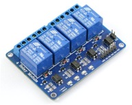 4-kanálový reléový modul 5V 10A AVR ARM