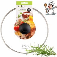 TEPLOTOLNÁ SKLENENÁ POKROK 26 cm POKROK s gombíkom na KOKO HRNEC