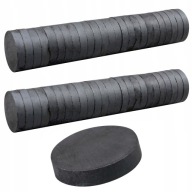 FERITOVÉ MAGNETY 17x3MM okrúhly VALEC SADA FERITOVÝCH MAGNETOV 50KS