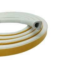 Biele samolepiace tesnenie typ D 14x12mm
