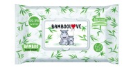 BAMBOOLOVE BAMBUSOVÉ VLHČENÉ Utierky 60 KS