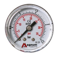 MERAČ TLAKU 40MM ZADNÝ 1/8 2,5 BAR HODINY TLAKU