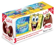 ČOKOLÁDOVÉ PREKVAPENIE VAJCIA SPONGEBOB 3-BAL