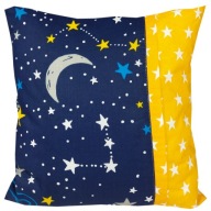 Bavlnená obliečka na vankúš 40x40 SPACE STARS GALAXY
