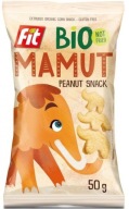 Kukuričné ​​chrumky s orieškovou príchuťou, BEZ SKLA. BIO 50 g Bio Mamut (BIO MAMU