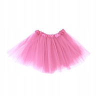 Tylová tutu sukňa pre dievčatá, OUTFIT, SVETLO ružová, 30 CM