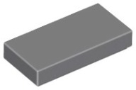 LEGO TILE 3069b DLAŽDICA 1x2 tmavosivá NOVINKA (1g)