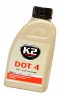 BRZDOVÁ KVAPALINA K2 TURBO DOT4 500 ml DOT 4, 0,5 l