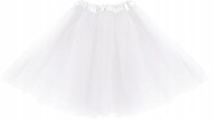 tylová tutu sukňa pre dievča OUTFIT BIELY NITCH 40CM