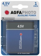 1x Agfa Photo 3LR12 plochá batéria 4,5V alkalická