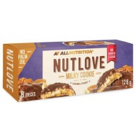 ALLNUTRITION NUTLOVE COOKIE 128g KARAMELOVÉ ARAŠIDOVÉ COOKIE BEZ CUKRU FIT