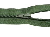 Špirálový zips 80 cm Zelená