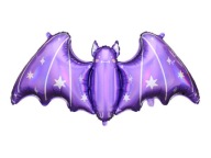 Halloweenske balóny netopier fialové 119cm MEGA 1x darček k príležitosti