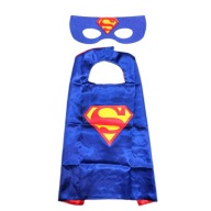 JEDNORÁZOVÝ PROMOVÝ KOSTÝM SUPERMAN CAPED + MASKA OUTFITY AVENGERS