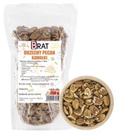 PEKANOVÉ ORIECHY 250g Kúsky pekanových orechov, čerstvé, kvalitné