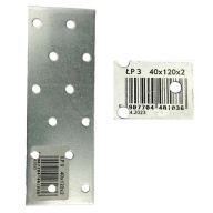 Plochá spojka LP-3 rozmery 40x120mm Skrutka-kov