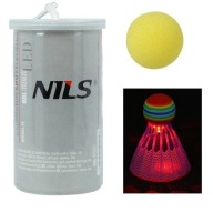 NILS NBL6092 NYLONOVÁ LED UZÁVIERKA 1 KS S LOPTIČKOU BADMINTON SADA