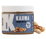 ARAŠIDOVÉ MASLO chrumkavé S KÚSKAMI ORIEŠKOV PRÍRODNÁ PASTA FOOD 250G