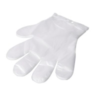 HDPE fóliové rukavice 100 ks. Veľkosť M