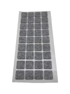 TVRDÉ PLSTENÉ PODLOŽKY PRE SIVÝ NÁBYTOK 20X20 POWER