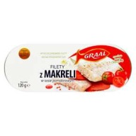 MAKERELOVÉ FILETKY V RAJČINOVEJ Omáčke 120G