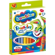 BAMBINO VÝLETY, ZNAČOVAČE, PERÁ, 12 FARIEB