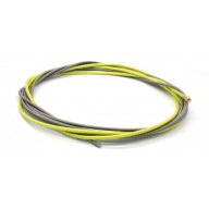 Červená oceľová vložka MIG špirála 1,0-1,2mm 4,4m