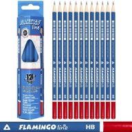12x ŠKOLSKÉ TROJUHOLNÍKOVÉ CERUŽKY Comfort Grip HB vysoko kvalitný grafit 2,2 mm