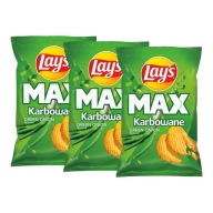 Lay's Max Crispy Crispy zelená cibuľka 3x 120 g
