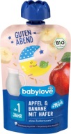 Babylove Organické nočné ovsené vločky mlieko jablko banán