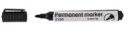 Permanentný popisovač D.RECT ​​​​2150, okrúhly, čierny