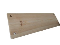 Borovicová doska na makramé 30 cm, prírodná BOHO