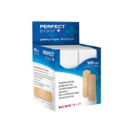 Sada náplastí BIG BOX 72 x 19 mm telovej farby 100 kusov PERFECT