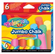Chodníková krieda Colorino Jumbo 6ks 65818