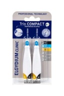 Zubné kefky ELGYDIUM CLINIC TRIO COMPACT 012 2 ks.